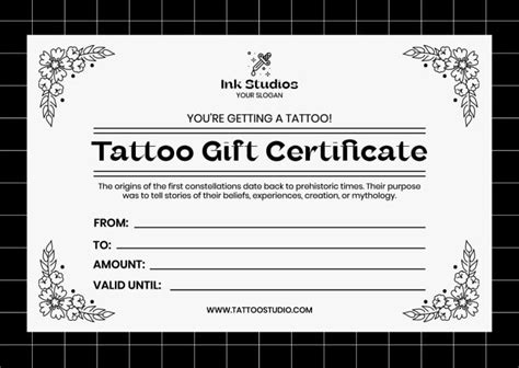 Free and customizable tattoo templates